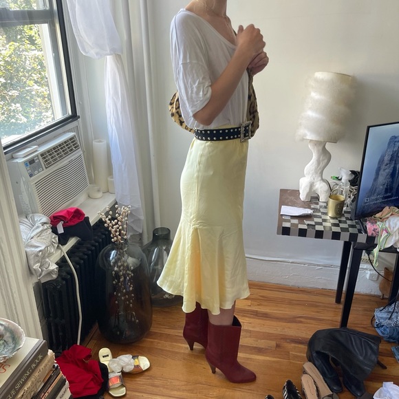 Amour Vert Plain White Oversized Scoop Neck Short Sleeve Tee Shirt Small (XS-M) - Picture 4 of 16